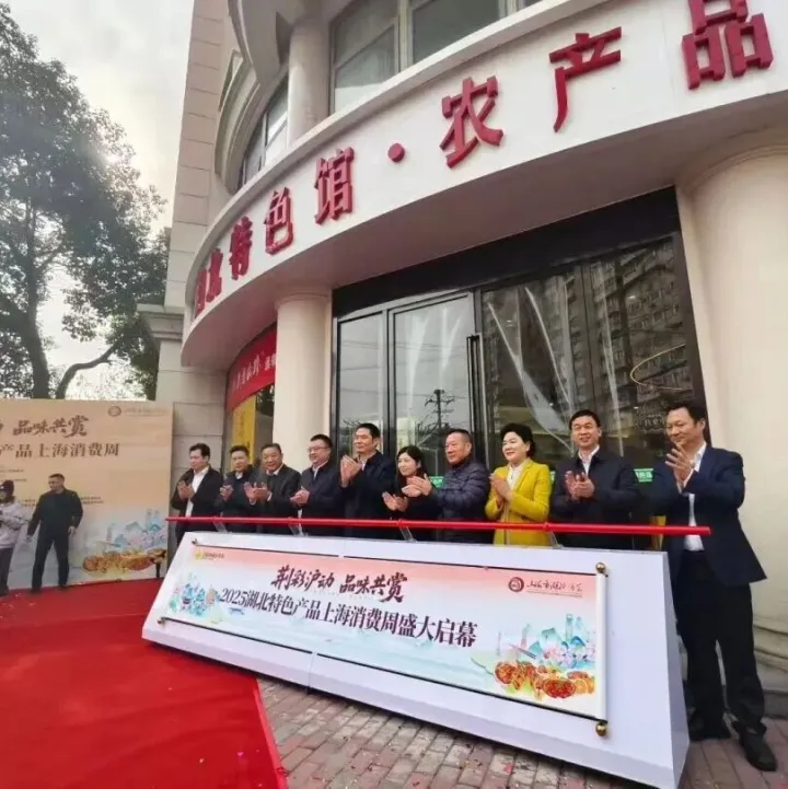 企业动态丨2025湖北特色产品上海消费周，让荆楚年味香飘上海