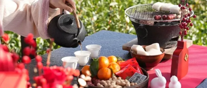 一马当先寻年味，谢裕大茶博园里过大年！