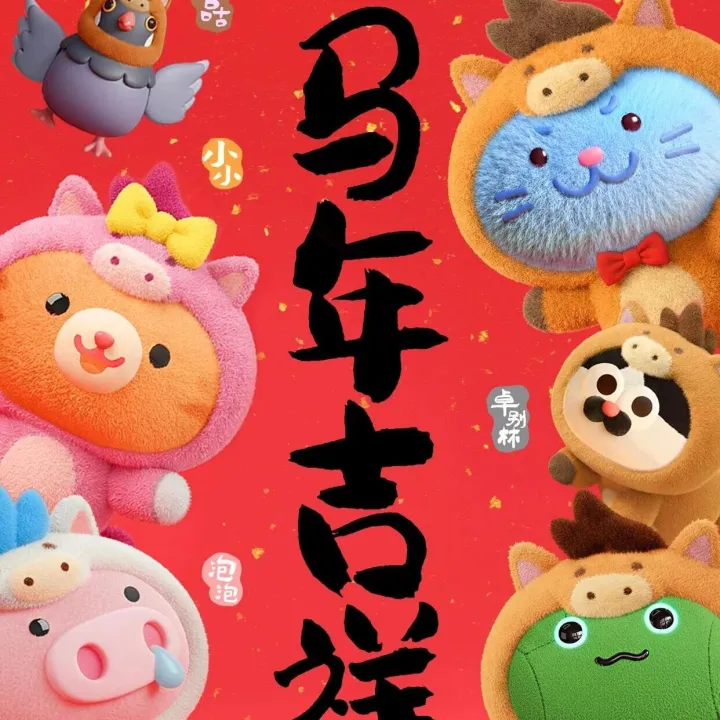 小小喵扎特从上<em>海北</em>外滩出发，把中国马年过成艺术年！