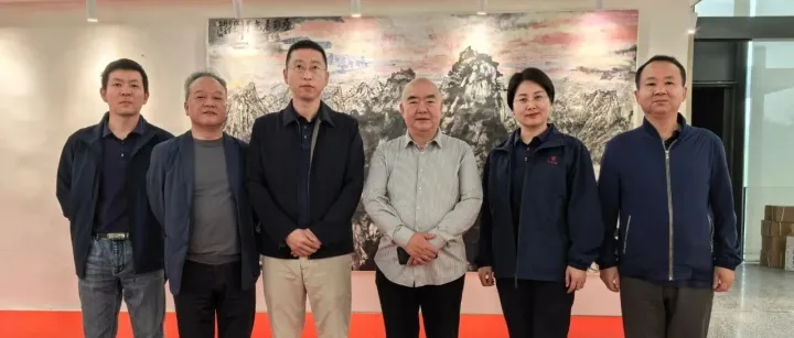 中国宣纸股份有限公司领导和相关负责人到我院考察调研