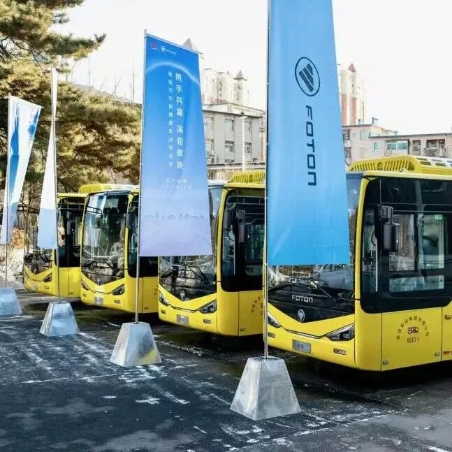 批量新能源客车交付<em>本溪</em>！