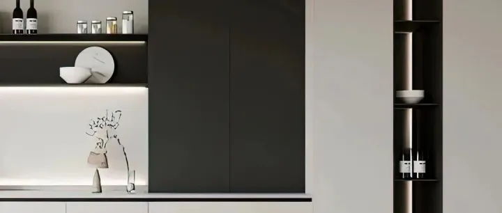 定制家具用黑白色搭配？小心点，要么出彩要么出丑