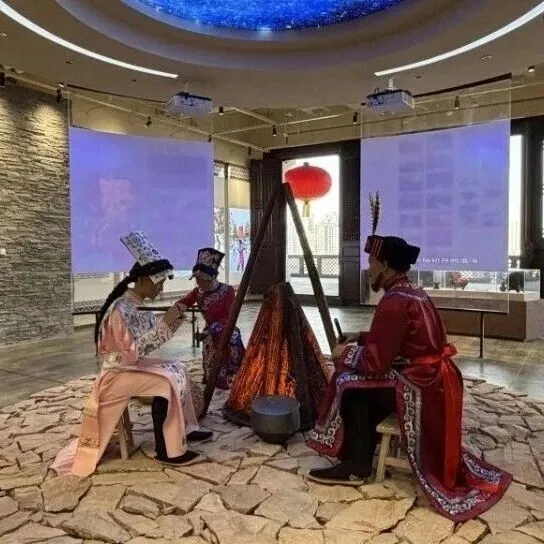 汉中羌文化展览馆在天汉楼（4楼）正式开馆