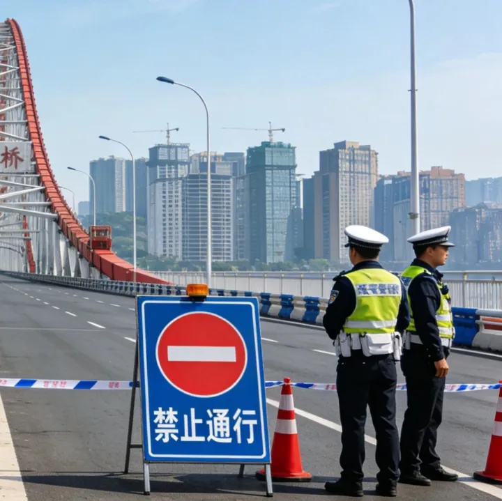 <em>汉中</em>多路段交通管制→