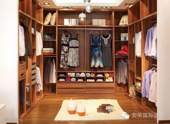 衣帽间设计——U型布局