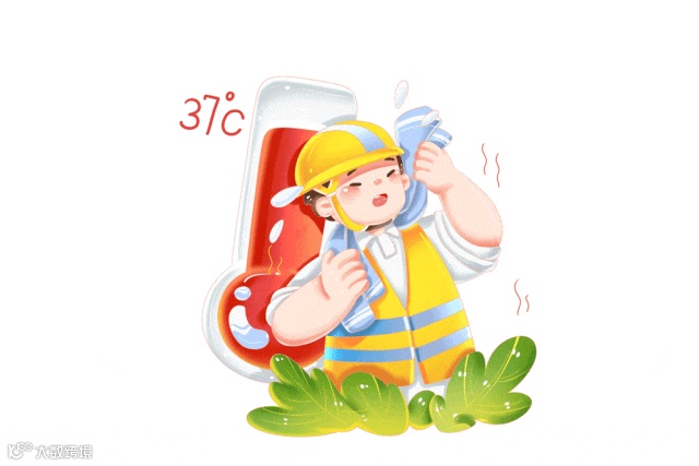 摄图网_402604893_夏季高温天工人工作GIF(企业商用).gif