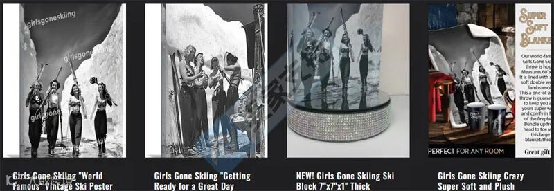Ruediger Lauktien版权&Girls Gone Skiing商标双双维权,当心TRO冻结风险