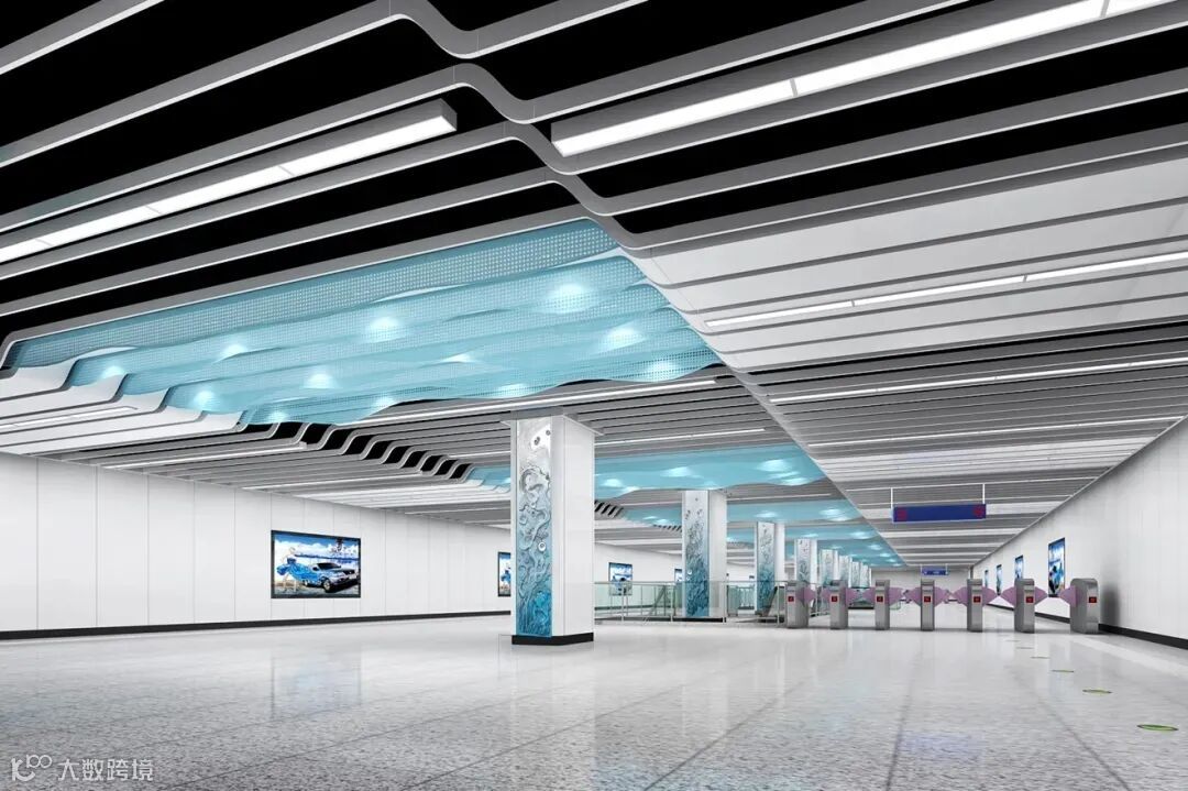 泉都大街站效果图