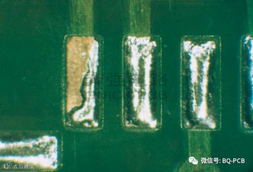 PCB的不润湿缺陷