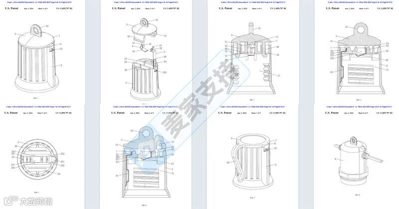 6-cv-01653,灯座专利跨境维权,13个跨境商店被列入被告名单,已申请TRO冻结!"