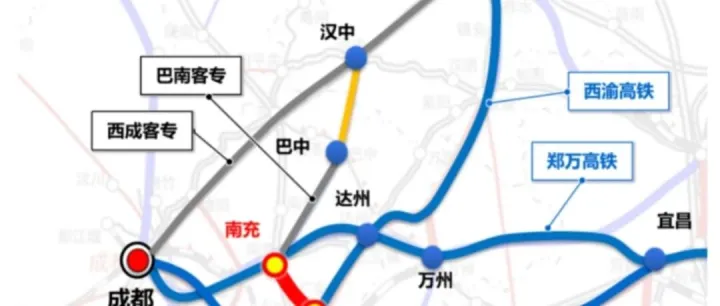 汉中至<em>巴中</em>铁路最新进展