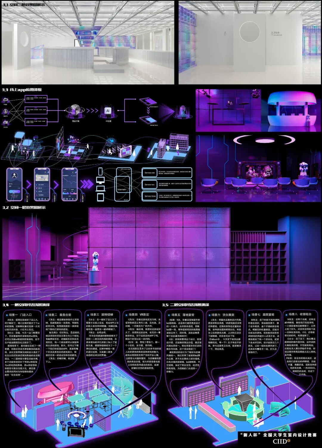 获奖作品|2022第21届“新人杯”全国大学生室内设计竞赛二等奖作品展示(下篇)- 大数跨境