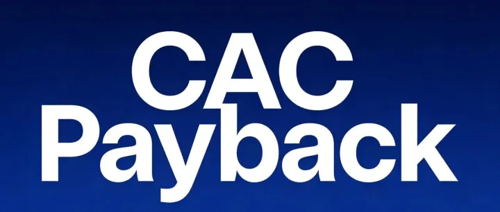 为什么顶级SaaS企业，都死盯CAC Payback指标？
