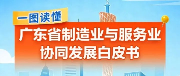 一图读懂｜《广东省制造业与服务业协同发展白皮书》
