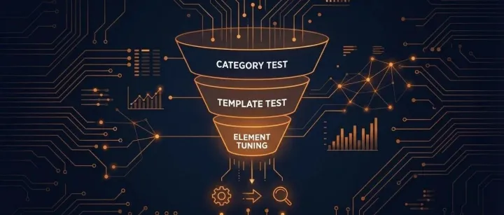 Facebook广告素材分类测试法：如何用数据驱动淘汰烂素材，系统化找到你的Winner