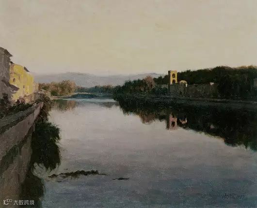 靳尚谊油画风景欣赏