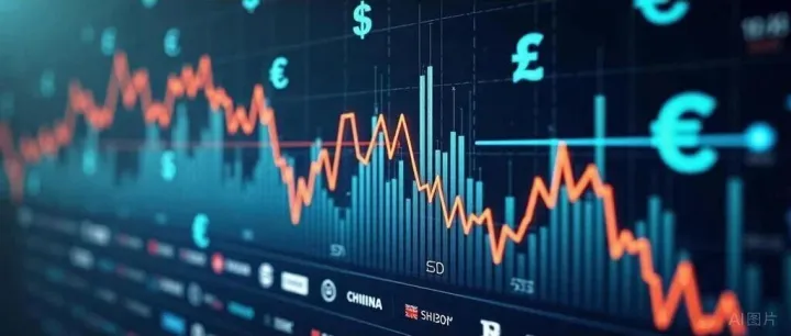 美元对在岸人民币大跳水