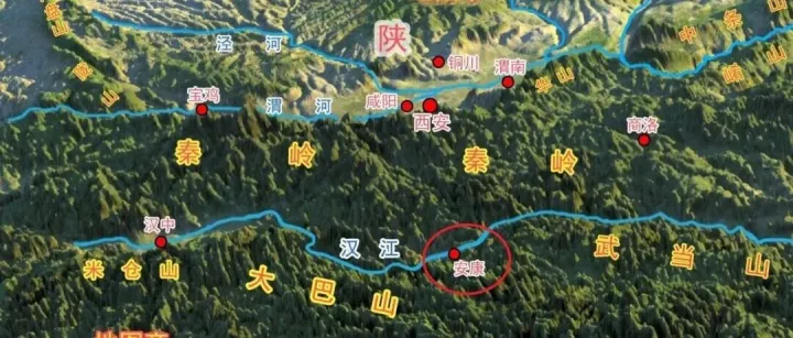 陕西安康，如何受四川和湖北影响？刘封孟达有话说