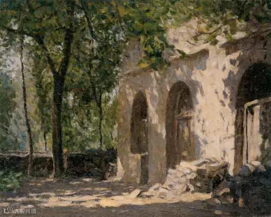 靳尚谊油画风景欣赏