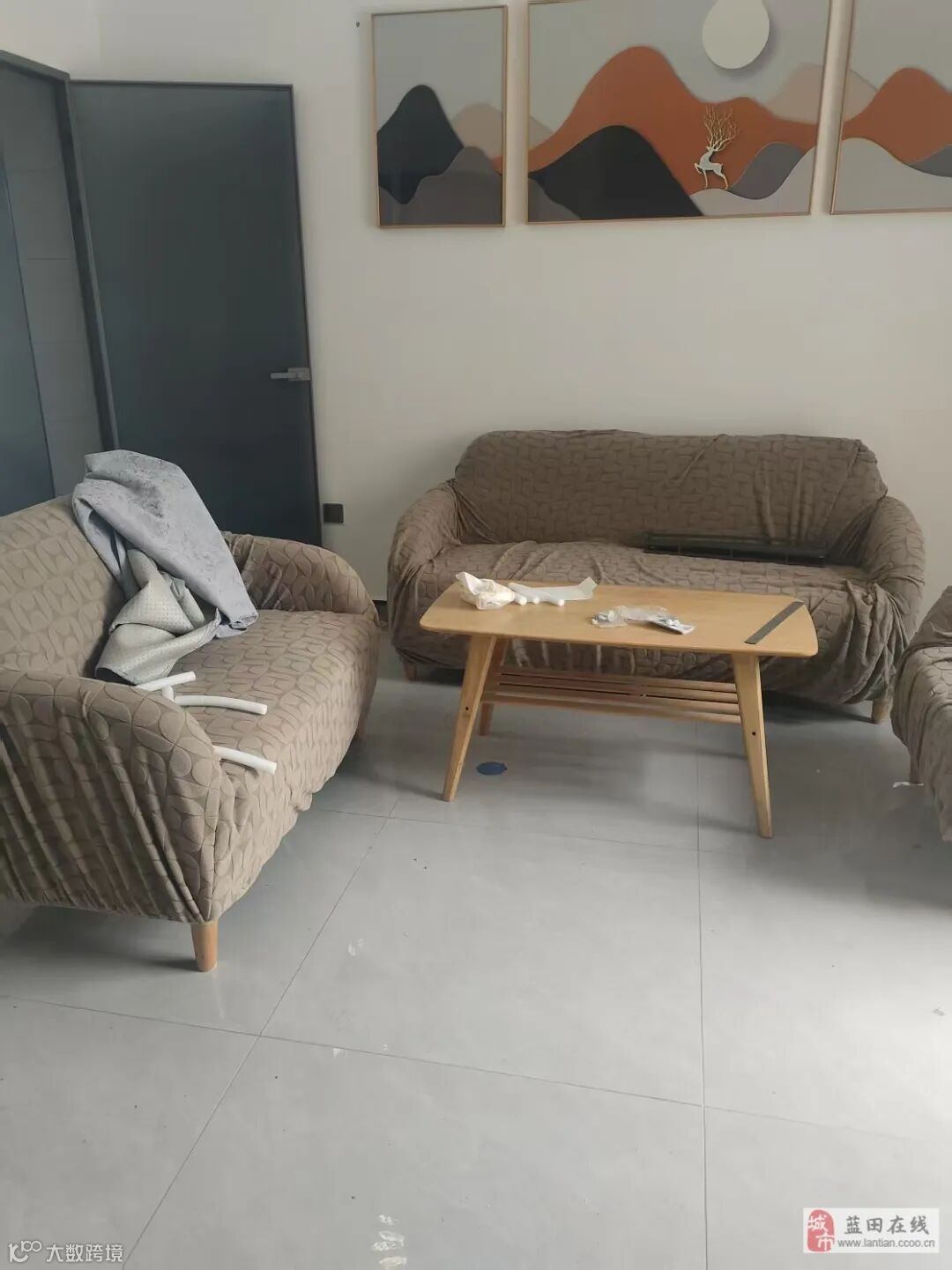 出售闲置沙发一套