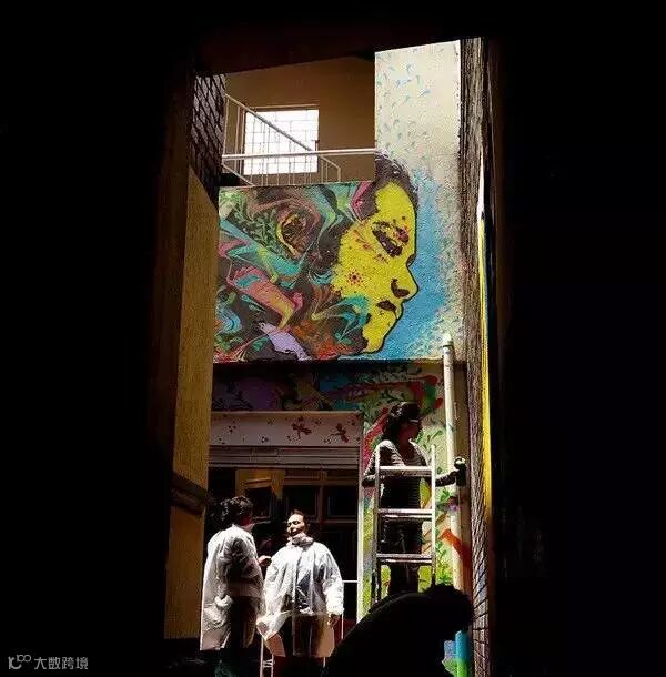 Stinkfish街头涂鸦艺术作品