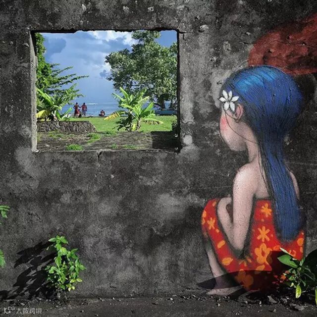 法国街头艺术家Seth Globepainter惊人的街头涂鸦作品