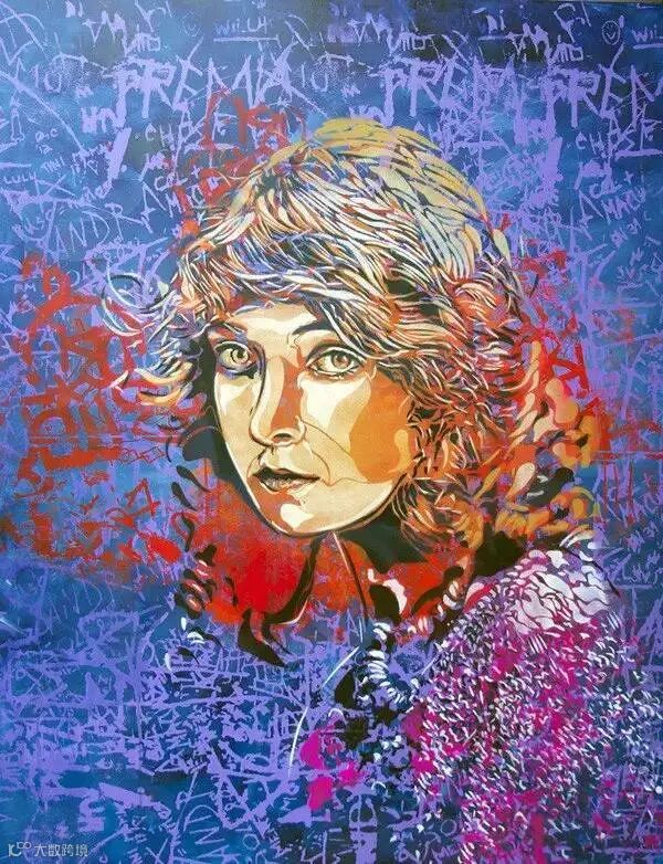 西班牙Andrea Michaelsson街头涂鸦艺术作品
