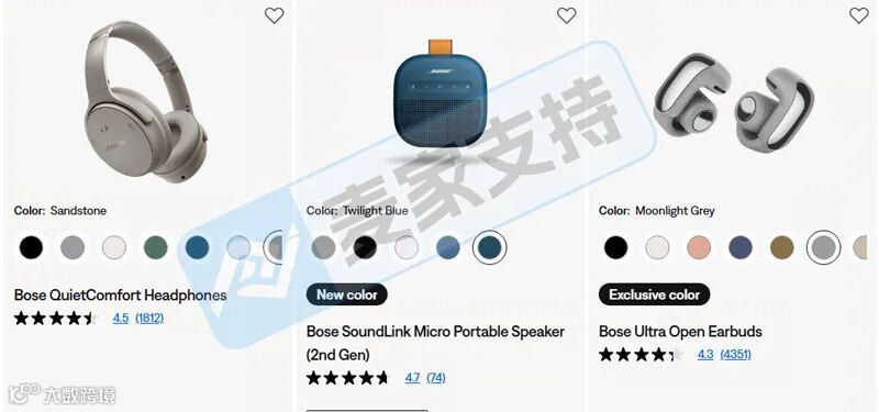6-cv-00011,Bose隐匿维权，全网199店涉案被TRO冻结！"