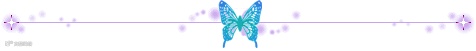 蓝色蝴蝶分隔线