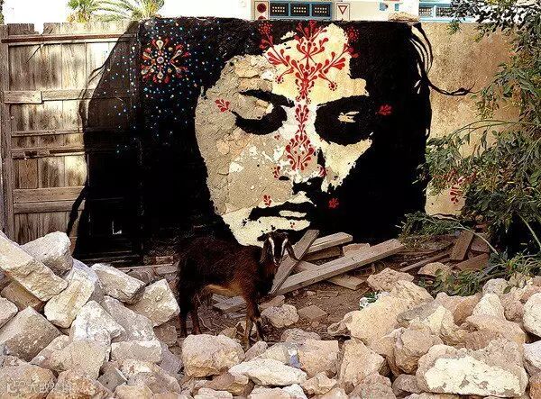 Stinkfish街头涂鸦艺术作品