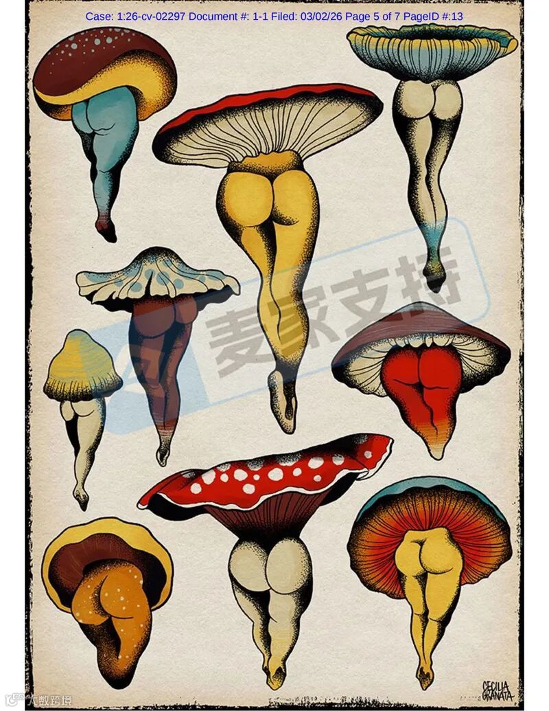 6-cv-02297，性感植物版權(quán)跨境維權(quán)，你的店鋪是否有TRO凍結(jié)風(fēng)險(xiǎn)？"