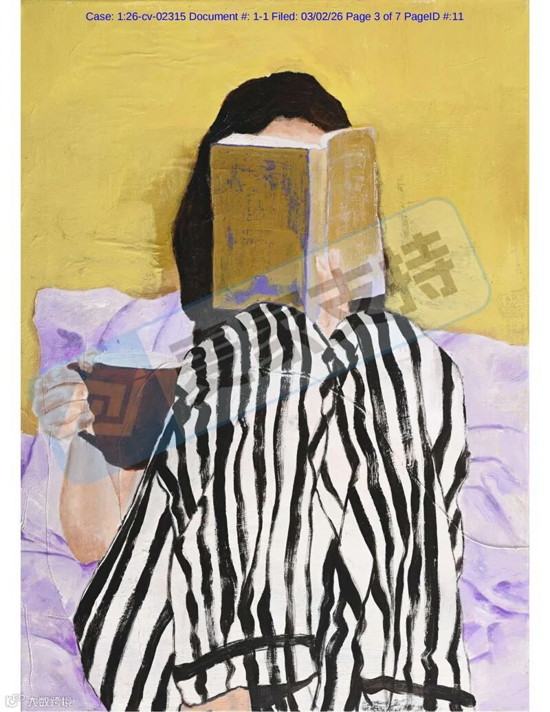 6-cv-02315,keith律所代理Malerifabrikken发起版权维权，105店卷入TRO风波！"