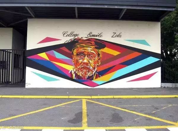 西班牙Andrea Michaelsson街头涂鸦艺术作品