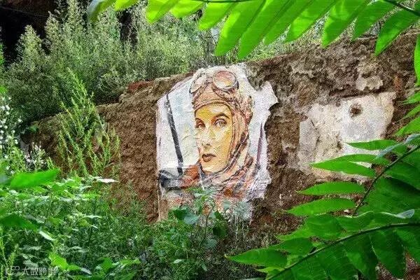 西班牙Andrea Michaelsson街头涂鸦艺术作品