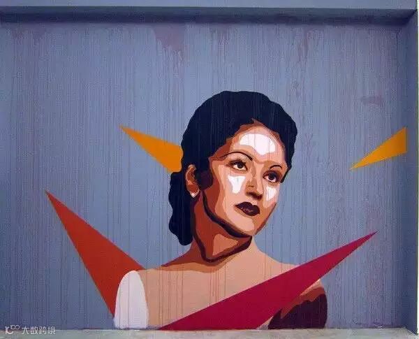 西班牙Andrea Michaelsson街头涂鸦艺术作品