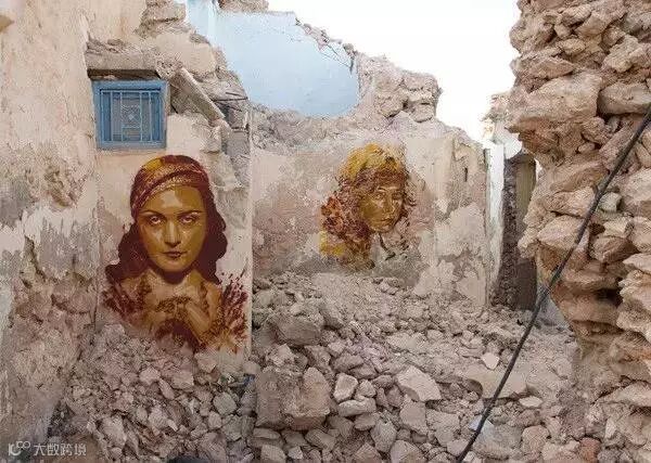 西班牙Andrea Michaelsson街头涂鸦艺术作品