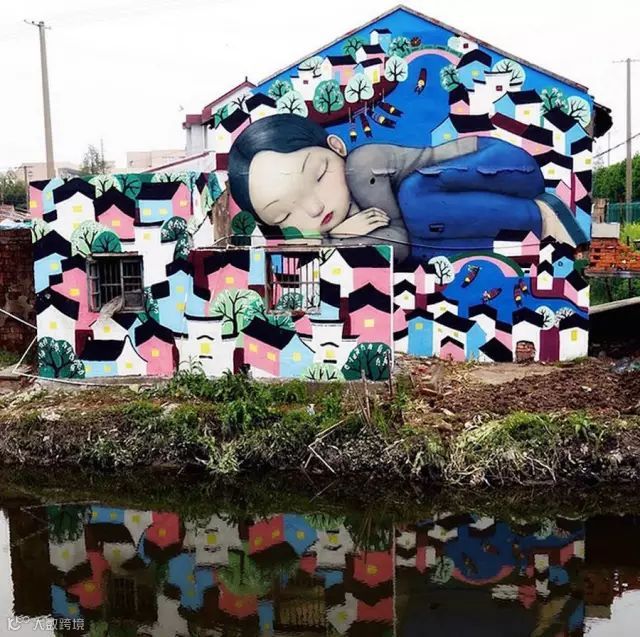 法国街头艺术家Seth Globepainter惊人的街头涂鸦作品