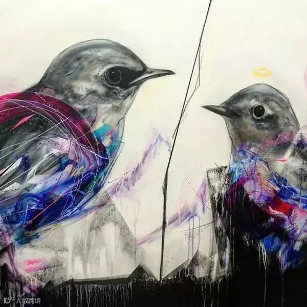 L7m鸟的街头涂鸦艺术