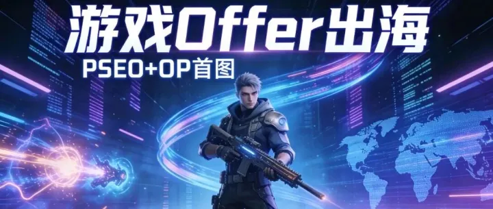 游戏Offer出海新风口｜PSEO+OP全自动打法，低成本躺赢全球流量