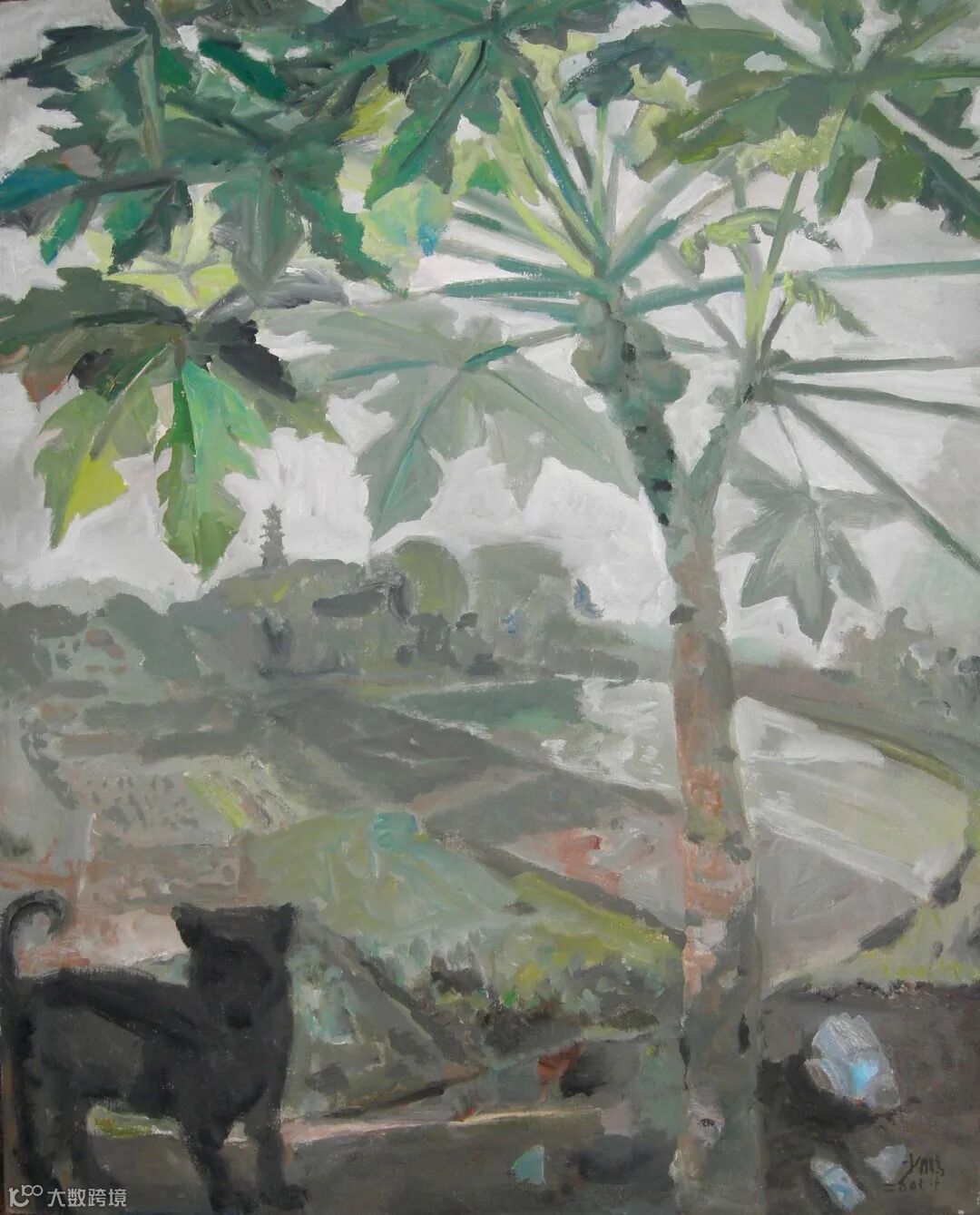 《田园》100x80cm 麻布 油彩 2007.jpg