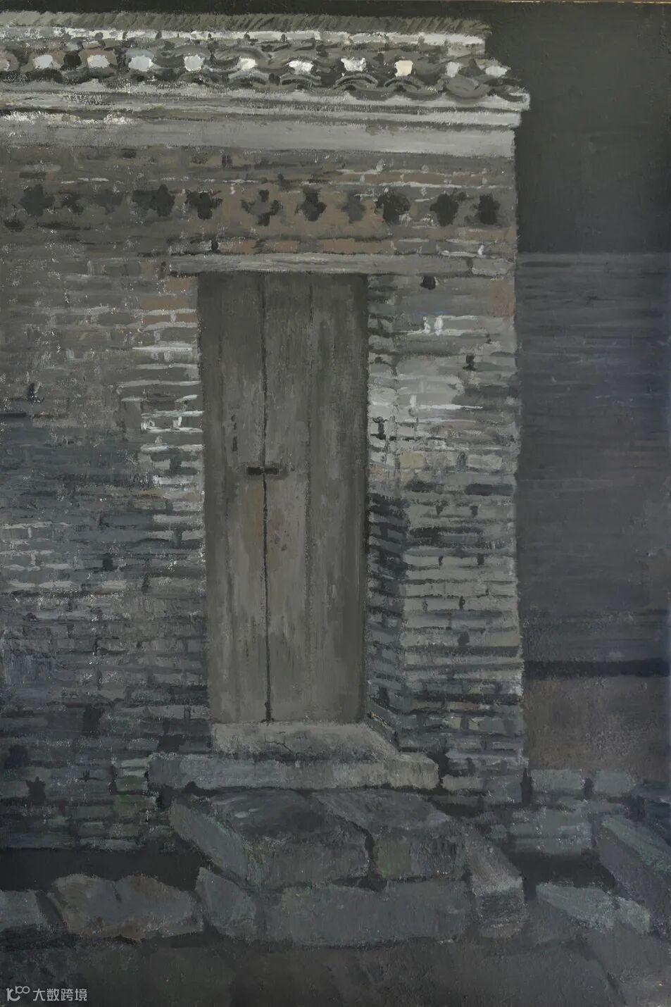《老门》 150x100cm 布面综合材料 黄少鹏 2020年 .jpg