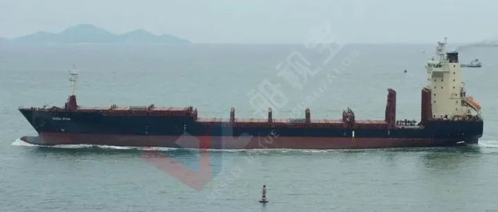 霍尔木兹海峡：一艘集装箱船被击中后起火