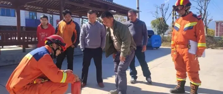 春節(jié)我在崗，隱患排查、消防宣傳不停歇
