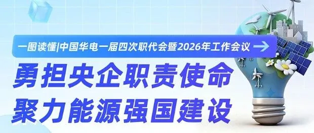 一图读懂丨中国华电一届四次职代会暨2026年工作会议