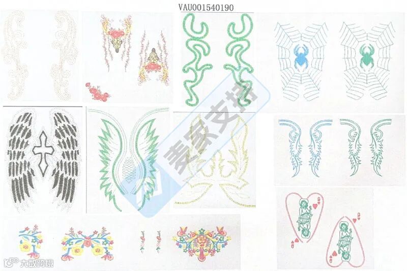 6-cv-02594,刺绣花卉图案跨境维权,鞋服类跨境卖家注意避雷!"