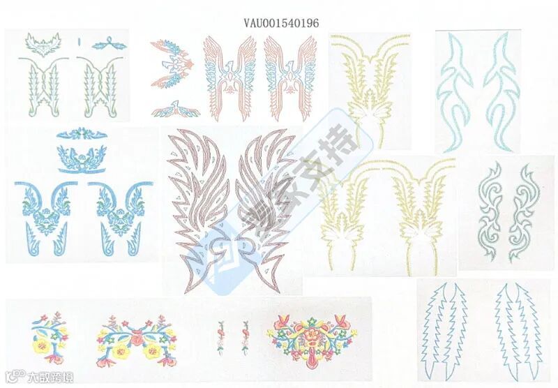 6-cv-02594,刺绣花卉图案跨境维权,鞋服类跨境卖家注意避雷!"