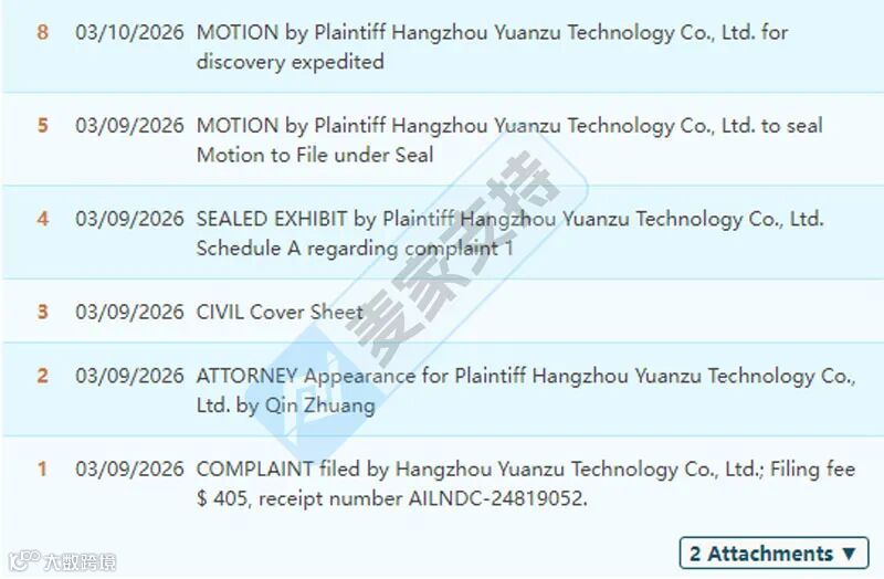 6-cv-02594,刺绣花卉图案跨境维权,鞋服类跨境卖家注意避雷!"