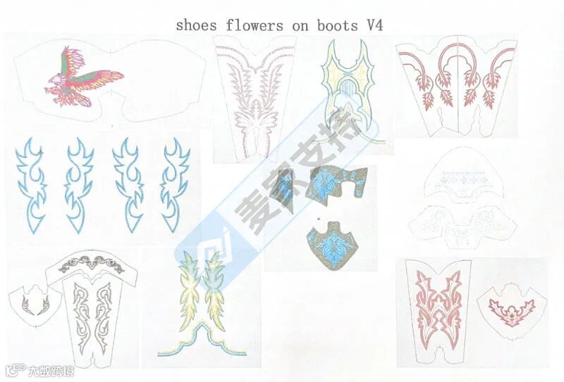 6-cv-02594,刺绣花卉图案跨境维权,鞋服类跨境卖家注意避雷!"