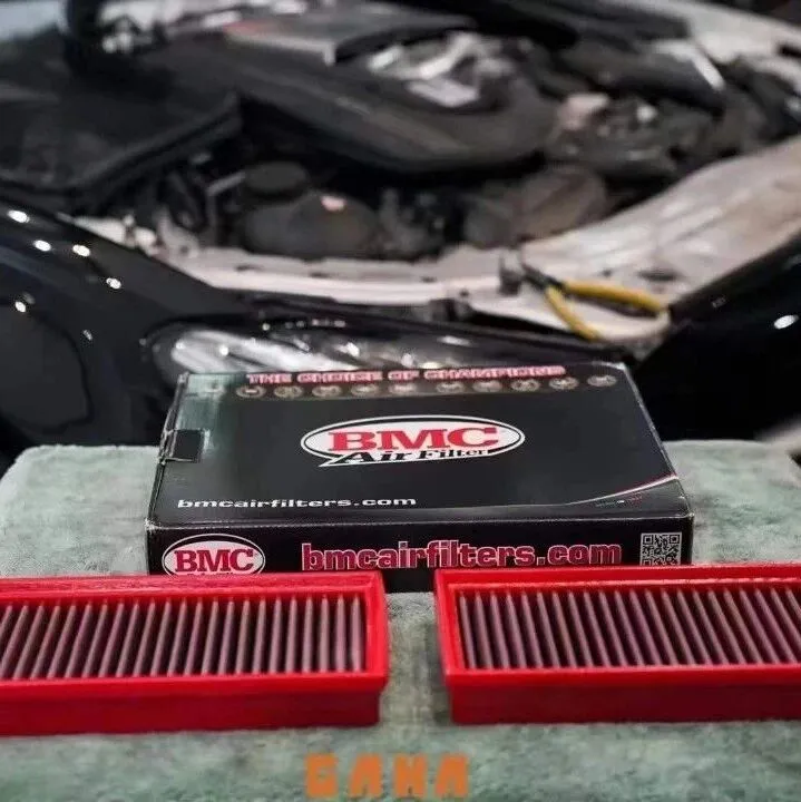 奔驰W205 C63 升级意大利BMC高流量空滤