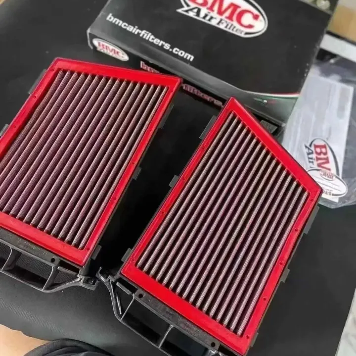 保时捷 911 992 升级意大利BMC高流量进气空滤提高进气量 ​循环使用